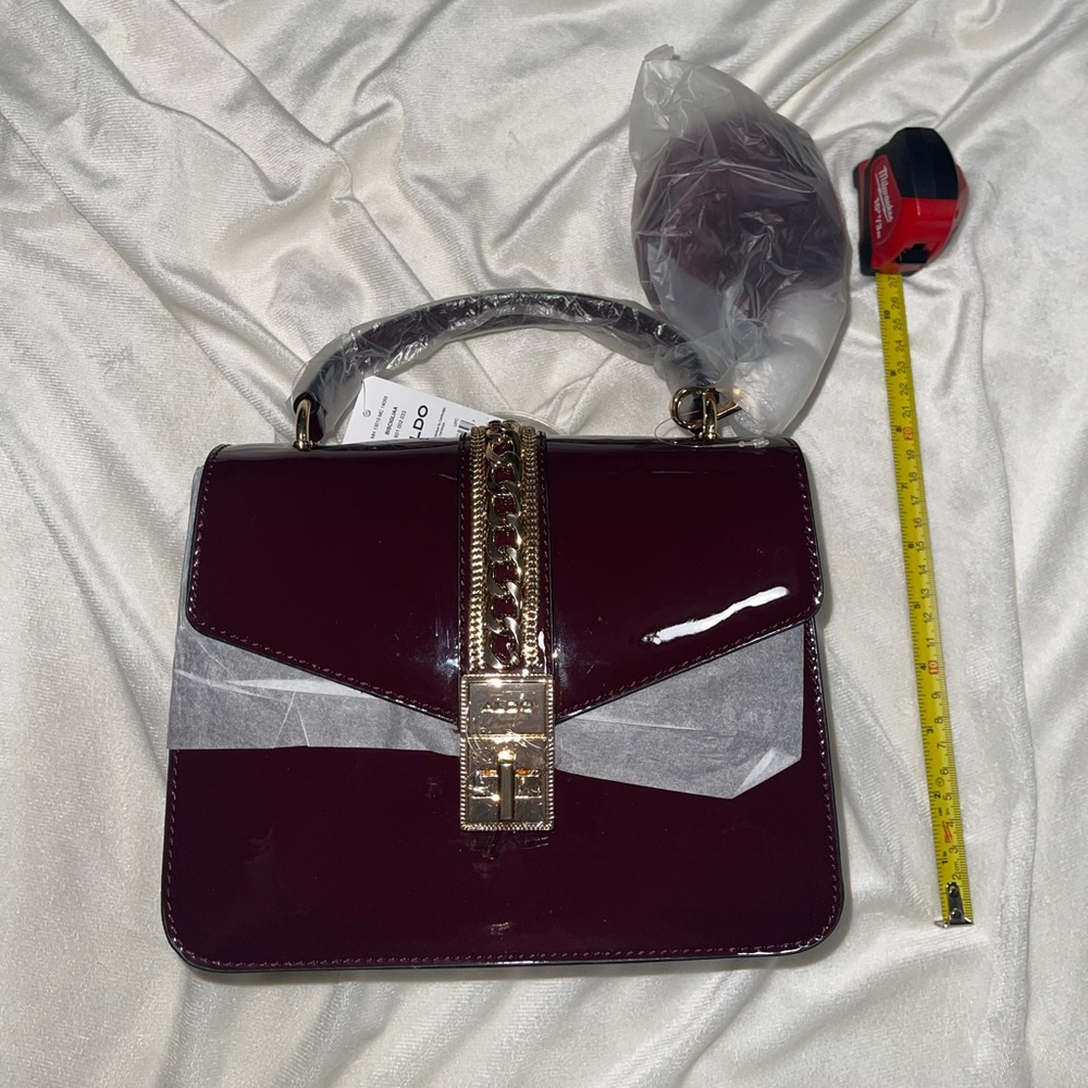 ALDO Burgundy Crossbody Purse